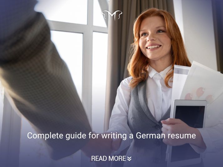 A complete guide for writing a German resume